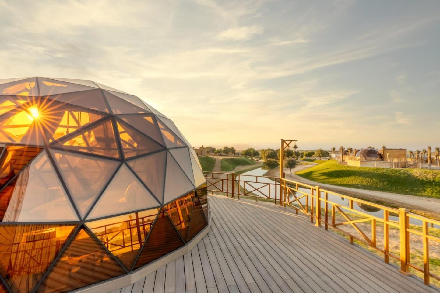 Al Marmoom Oasis Luxury Experiential Desert Resort Dubai Eksteriør bilde