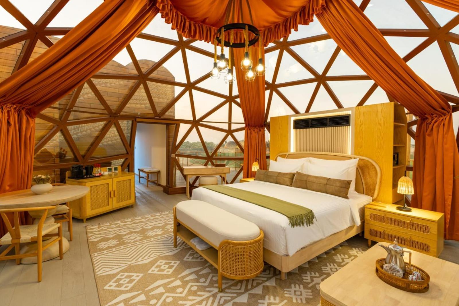 Al Marmoom Oasis Luxury Experiential Desert Resort Dubai Eksteriør bilde