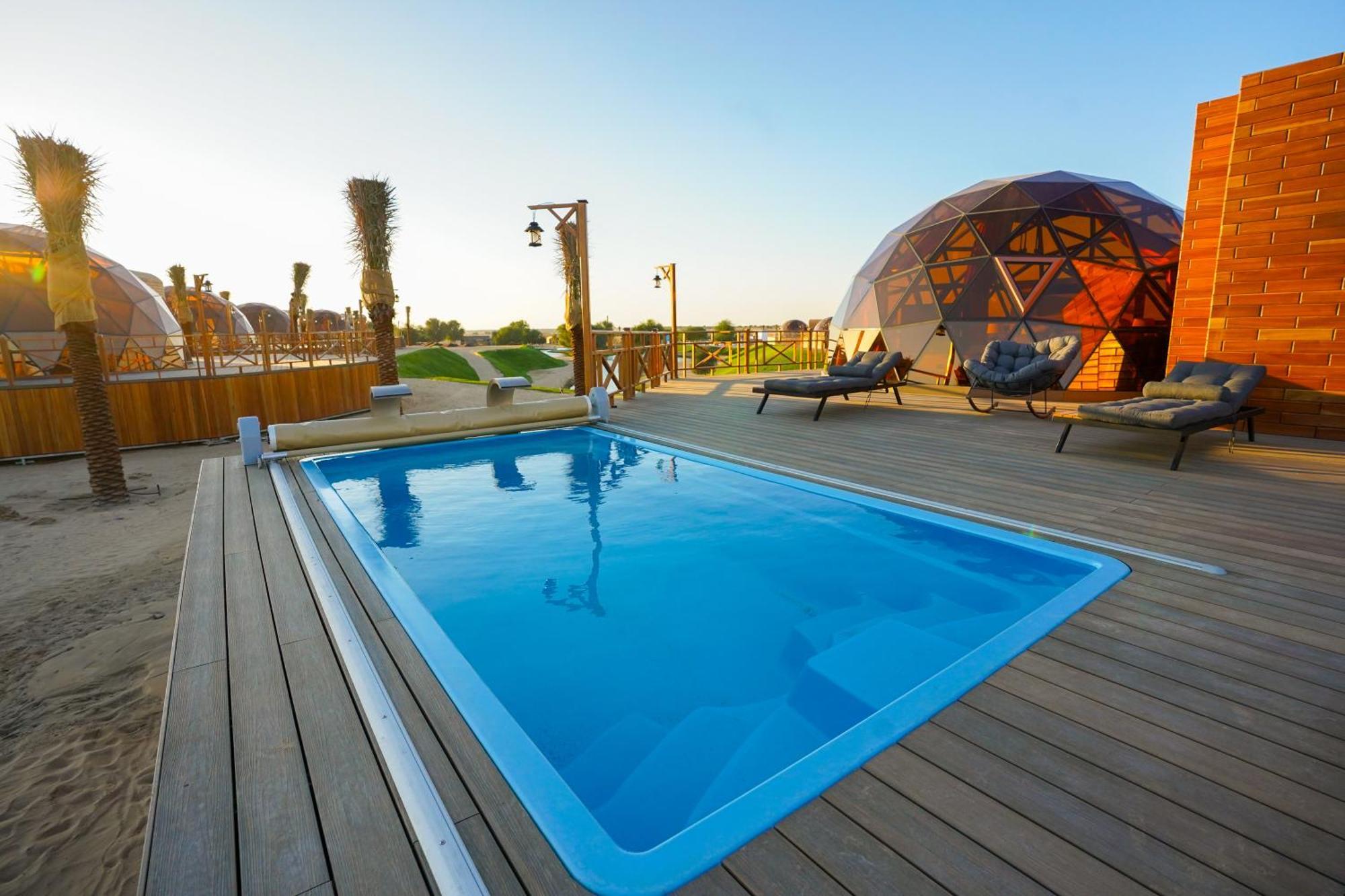 Al Marmoom Oasis Luxury Experiential Desert Resort Dubai Eksteriør bilde